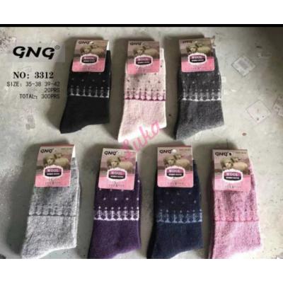 Skarpety damskie WOOL GNG 3312