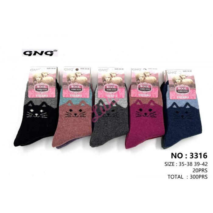 Women's socks WOOL GNG 3388