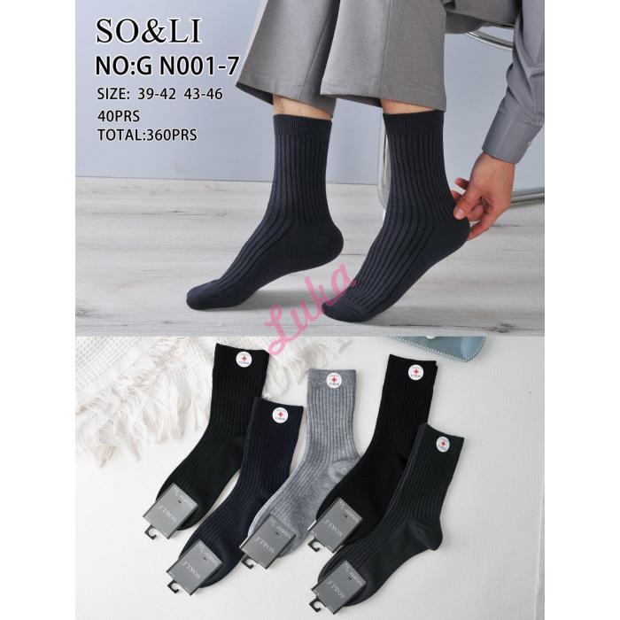 Men's socks SO&LI GN001-4