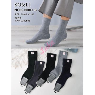 Men's socks SO&LI GN001-8