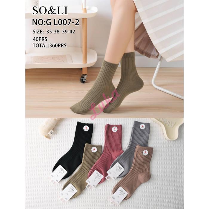 Women's Socks So&Li GL007-3