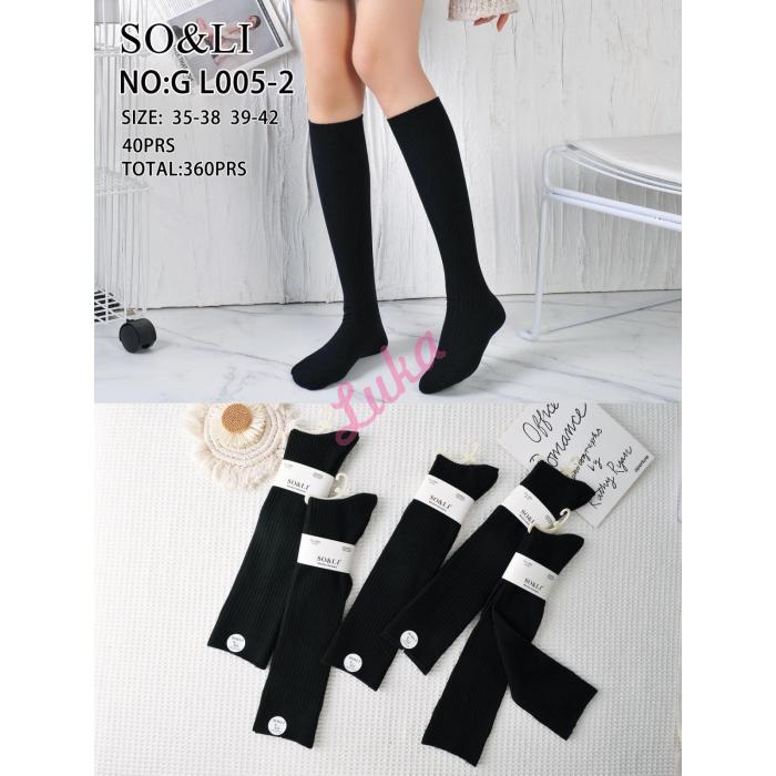 Women's socks So&Li GL005-3
