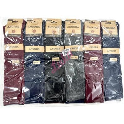 Women's ANGORA Under knee Socks PESAIL 94714