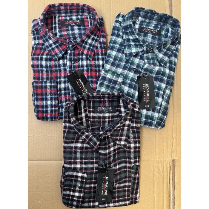 Men's Shirt FLANNEL Dunauone slr-829