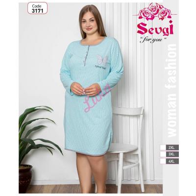 Women's turkish nightgown Sevgi 3314