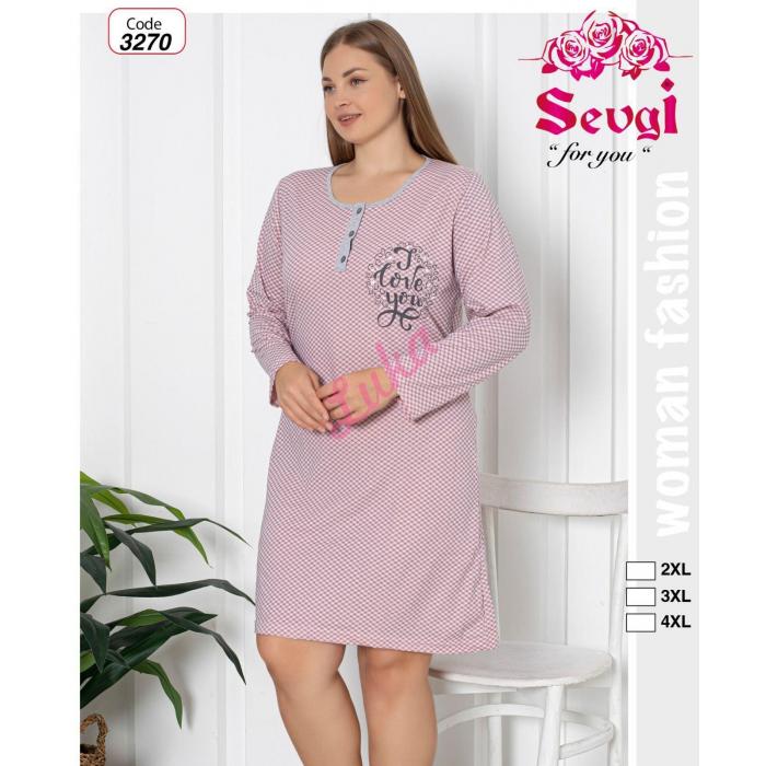 Women's turkish nightgown Sevgi 3289