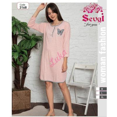 Women's turkish nightgown Sevgi 3168