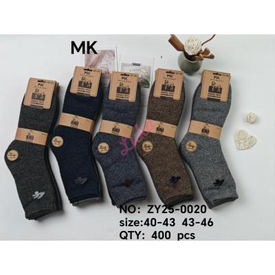 Skarpety męskie M&K ZY25-0021 ANGORA