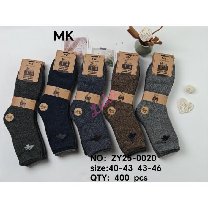 Men's socks M&K ZY25-0021 ANGORA