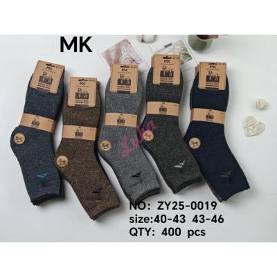 Men's socks M&K ZY25-0020 ANGORA