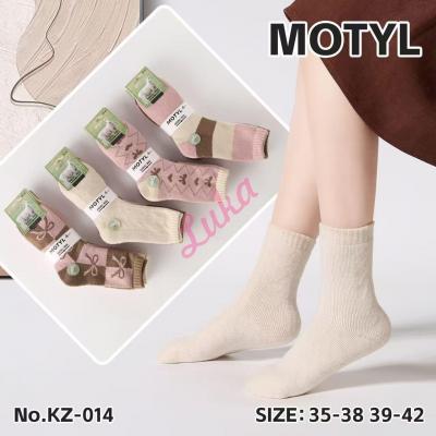 Women's socks Motyl ANGORA KZ-013