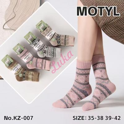 Women's socks Motyl ANGORA KZ-006