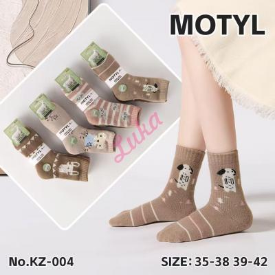Skarpety damskie Motyl ANGORA KZ-004