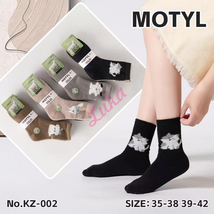 Women's socks Motyl ANGORA KZ-001