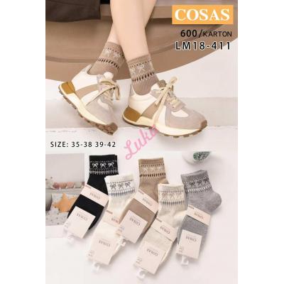 Women's socks Cosas LM18-410