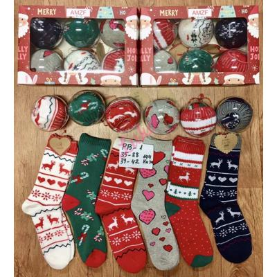 Womens Socks THERMO AMZF PB-1