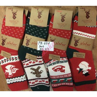 Womens Socks ALPAKA NATUR PB-471