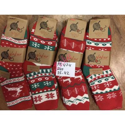 Womens Socks ALPAKA NATUR PB-474