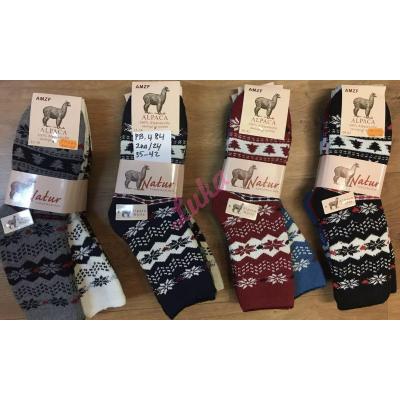 Womens Socks ALPAKA NATUR PB-484