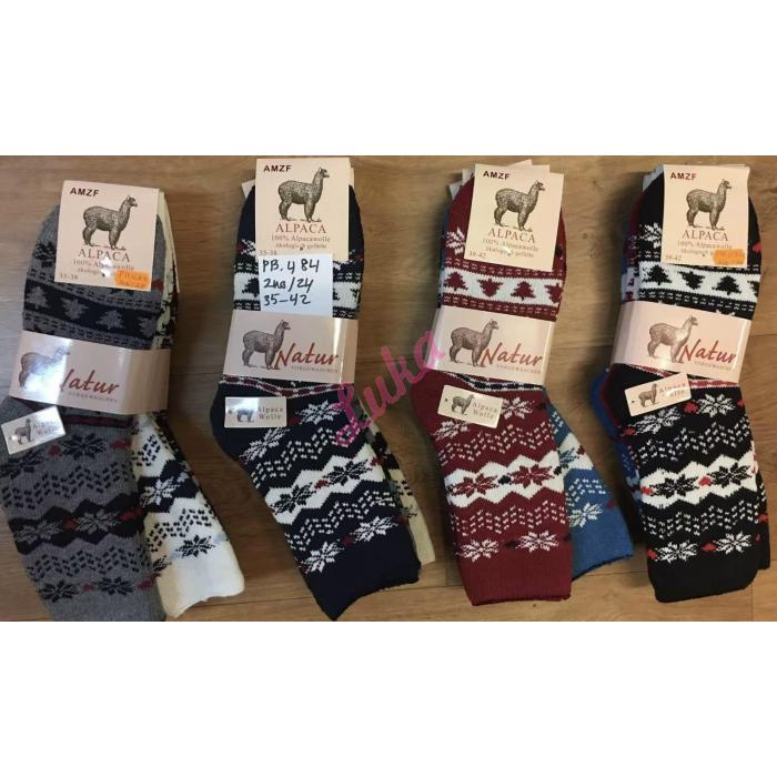 Womens Socks ALPAKA NATUR PB-484