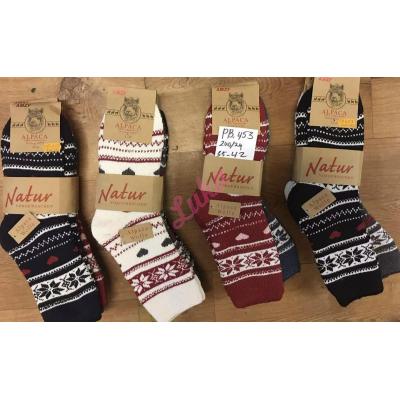 Womens Socks ALPAKA NATUR PB-453