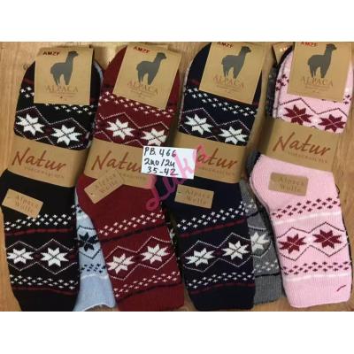 Womens Socks ALPAKA NATUR PB-466