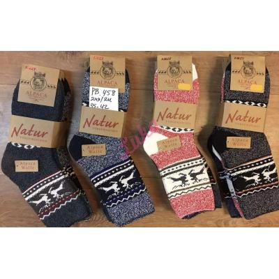 Womens Socks ALPAKA NATUR PB-458