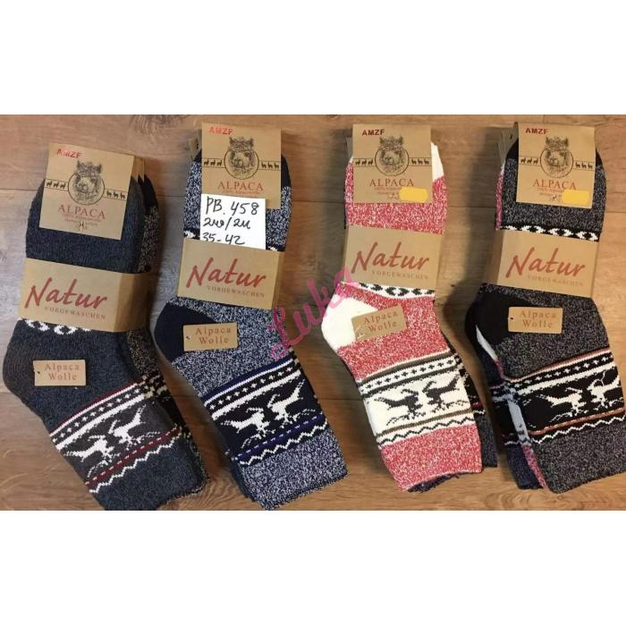 Womens Socks ALPAKA NATUR PB-458