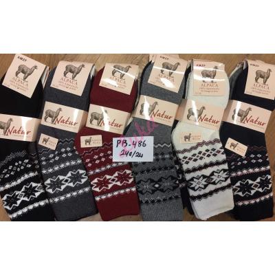 Womens Socks ALPAKA NATUR PB-486