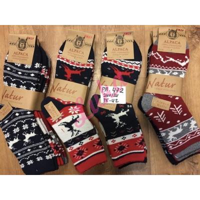 Womens Socks ALPAKA NATUR PB-472