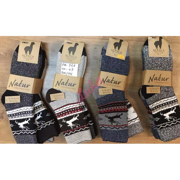 Mens Socks ALPAKA NATUR PA-361