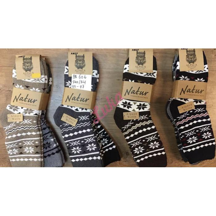 Mens Socks ALPAKA NATUR PA-606