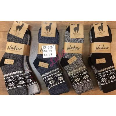Mens Socks ALPAKA NATUR PA-591