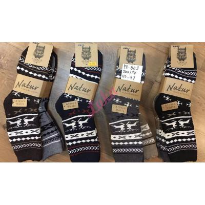 Mens Socks ALPAKA NATUR PA-603
