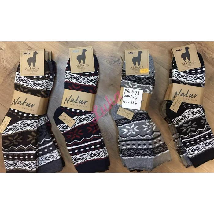Mens Socks ALPAKA NATUR PA-643