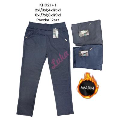 Women's pants D&A KH018+1 Warm