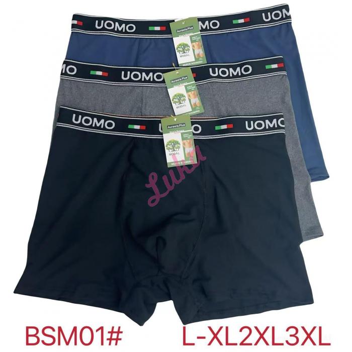 Bokserki męskie PLUS BSM01