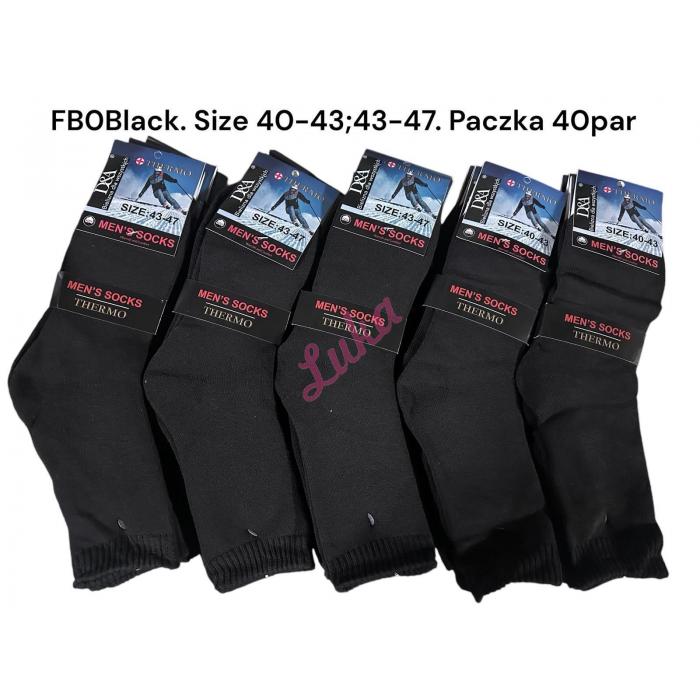 Men's Socks THERMO D&A FBO BLACK