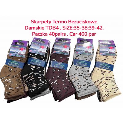 Women's pressure free THERMO Socks D&A TDB4