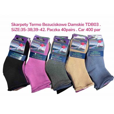 Women's pressure free THERMO Socks D&A TDB3