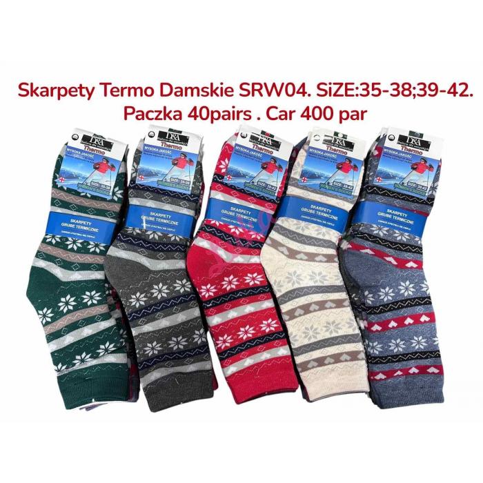 Skarpety damskie D&A THERMO SRW04