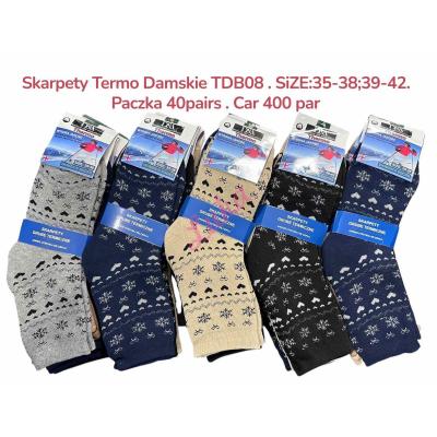 Skarpety damskie D&A THERMO TDB08