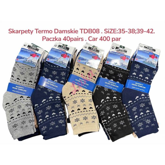 Skarpety damskie D&A THERMO TDB08