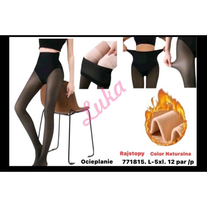 Women's black Tights Second Skin ski-05