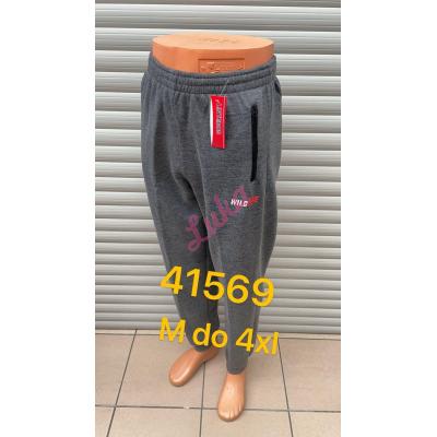 Spodnie dresowe męskie GRUBE Lintebob 41569