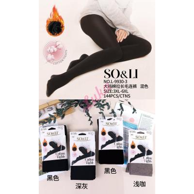 Women's Tights SO&LI L9930-3 600DEN