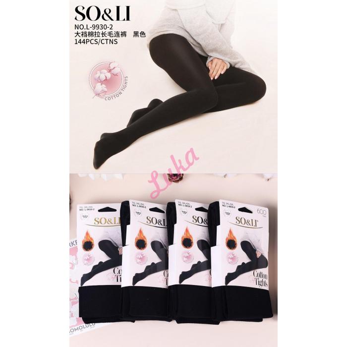Women's Tights SO&LI L9930-3 600DEN