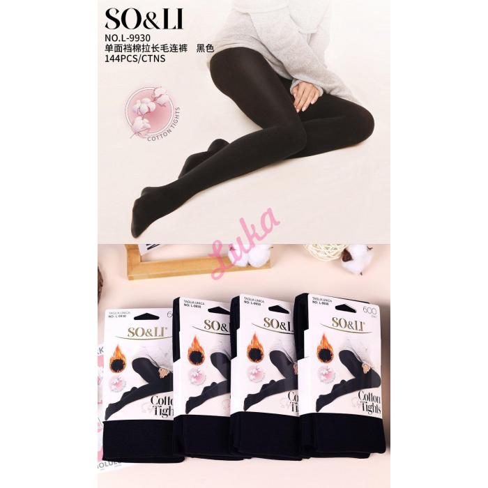 Women's Tights SO&LI L9930-2 600DEN