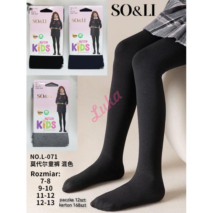 Kid's tights So&Li L701-2