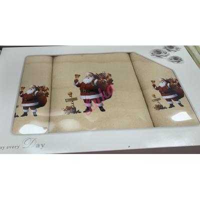 chrismas Towel Set 70x140+50x100 rtb-004